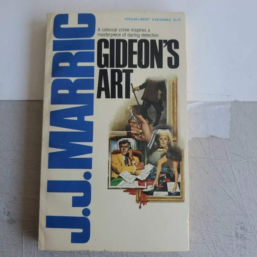 BIG‎ Lot 13 JJ MARRIC Vintage Mystery Books GEORGE GIDEON SERIES Badge Power